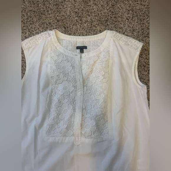 Talbots White Blouse - Picture 3 of 3